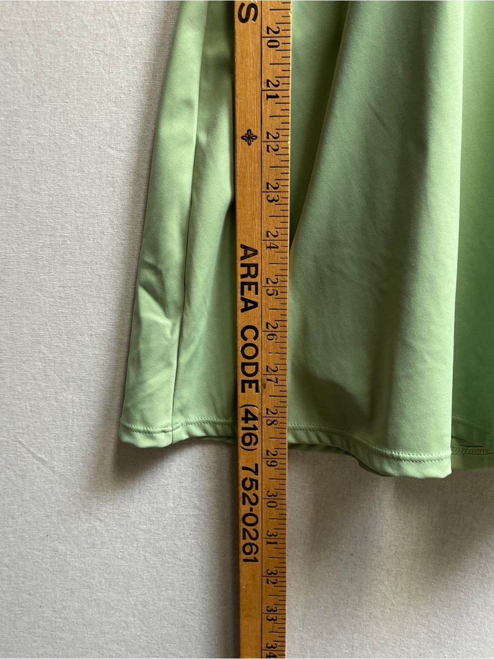 JoyLab Sage Green V-Neck Athletic Tennis Dress Built In Shorts XS - Picture 8 of 8